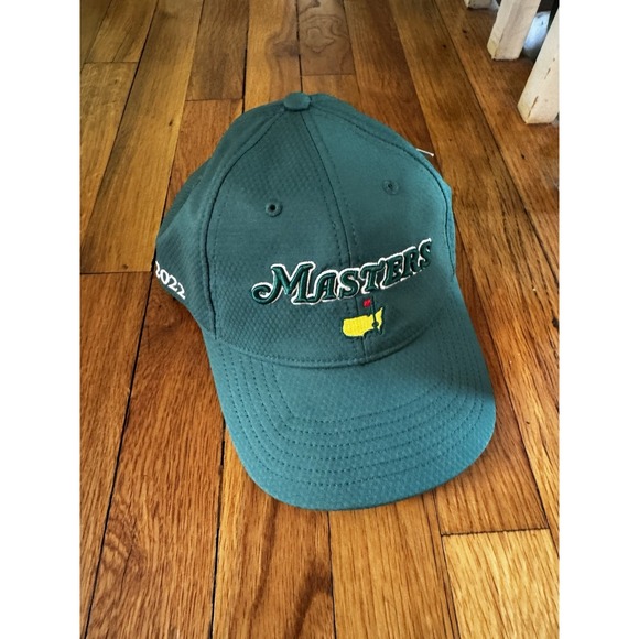 Masters 2022 Green Golf‎ Hat New With Tags Never Worn Men's Adjustable Cotton - Picture 1 of 7